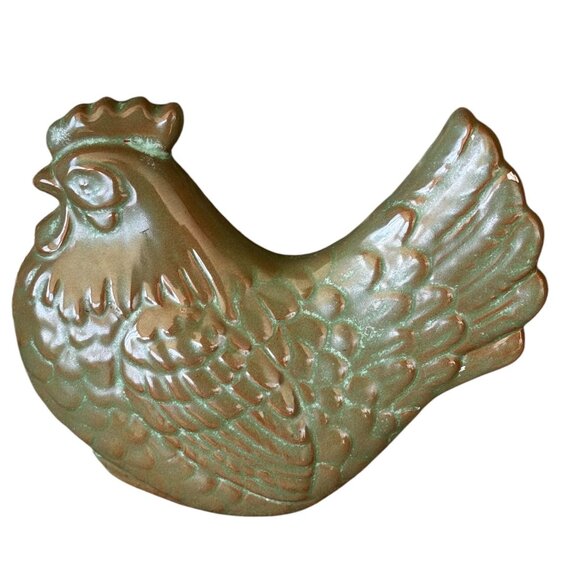 Vintage Ceramic Chicken Wall Decor - Picture 3 of 6